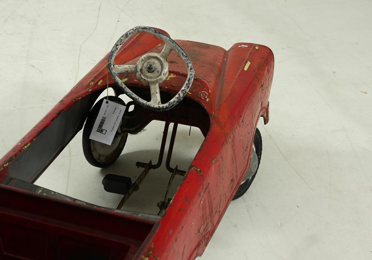 TRAMPBIL, plåt, 1950/60-tal.