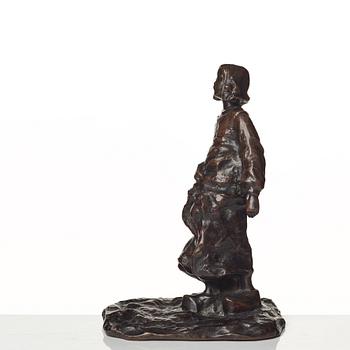 Ruth Milles, sculpture. Signed. Bronze. Height 29 cm.