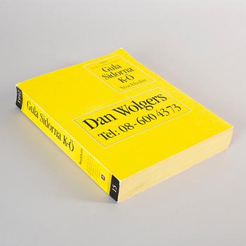 DAN WOLGERS, telefonkatalog, 1992.