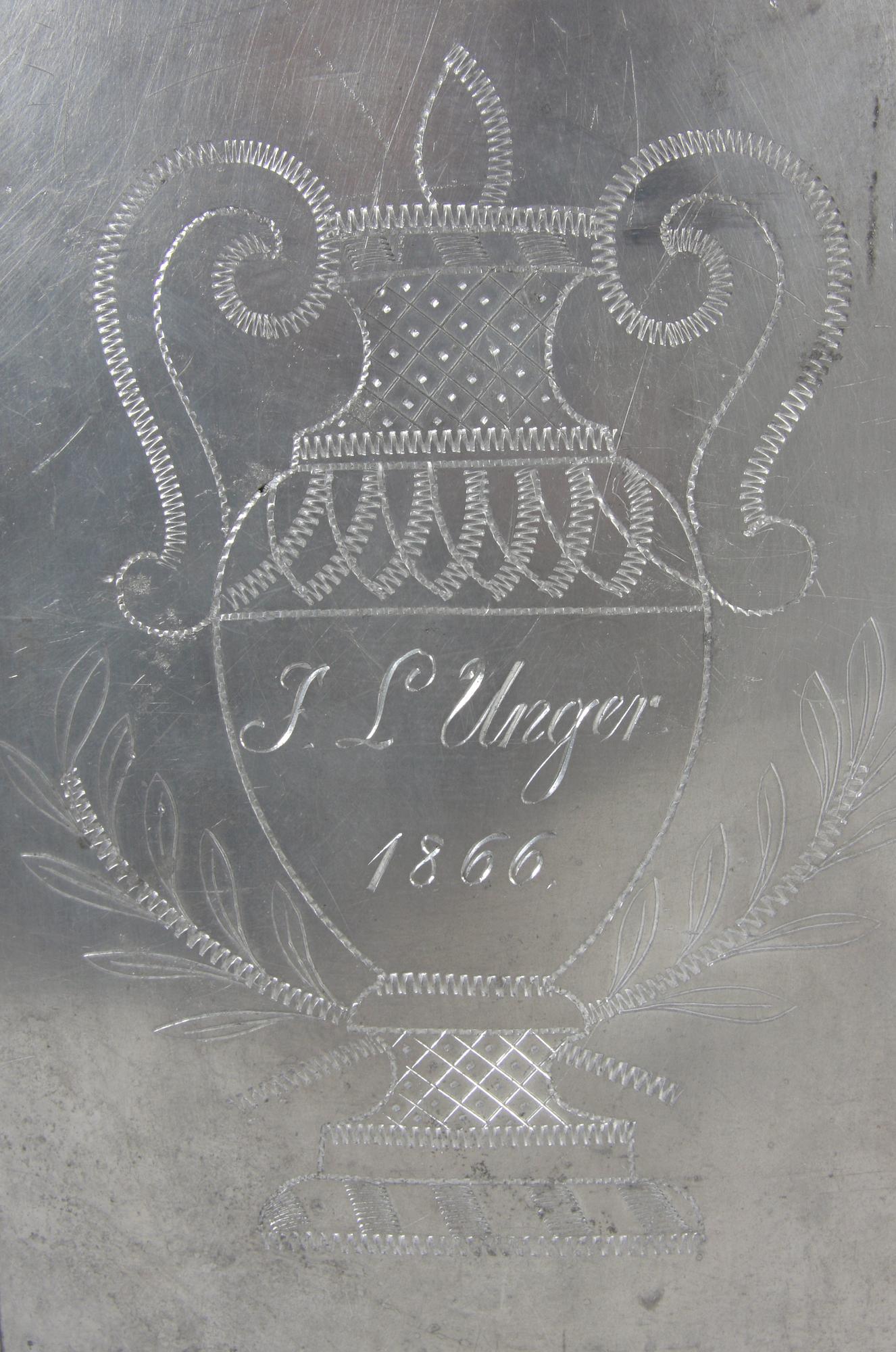 FLASKA, tenn, 1800-tal.