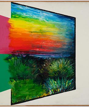 Enno Hallek, "Solnedgång som lyssnar".