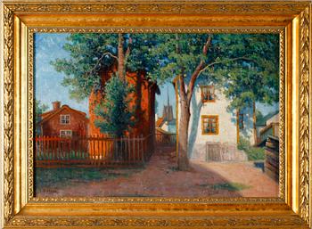 ELIAS ERDTMAN, olja på duk, signerad.