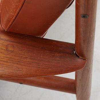 Grete Jalk. fåtölj, modell 118, France & Son, Danmark, 1950/60-tal.