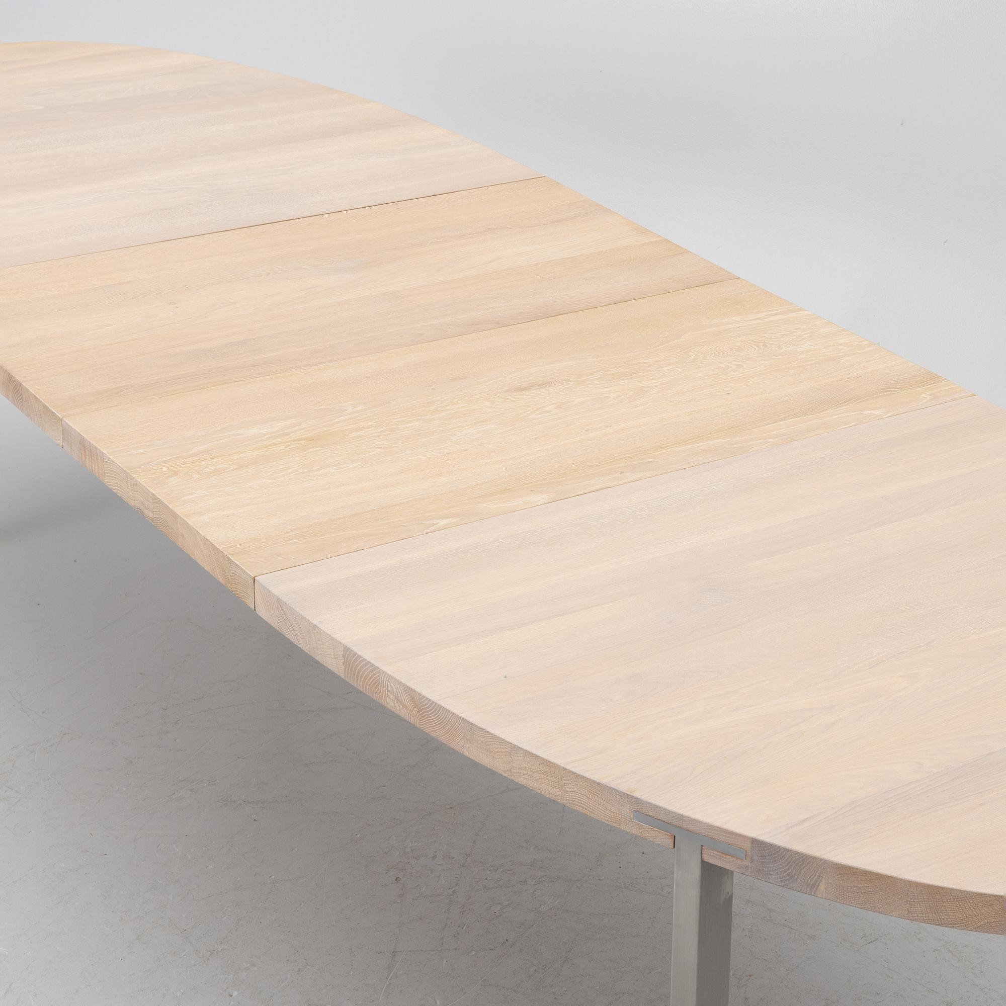 Nissen & Gehl, A model GM 210 dining table, Naver Collection, Gramrode Møbelfabrik, Denmark, 2018.