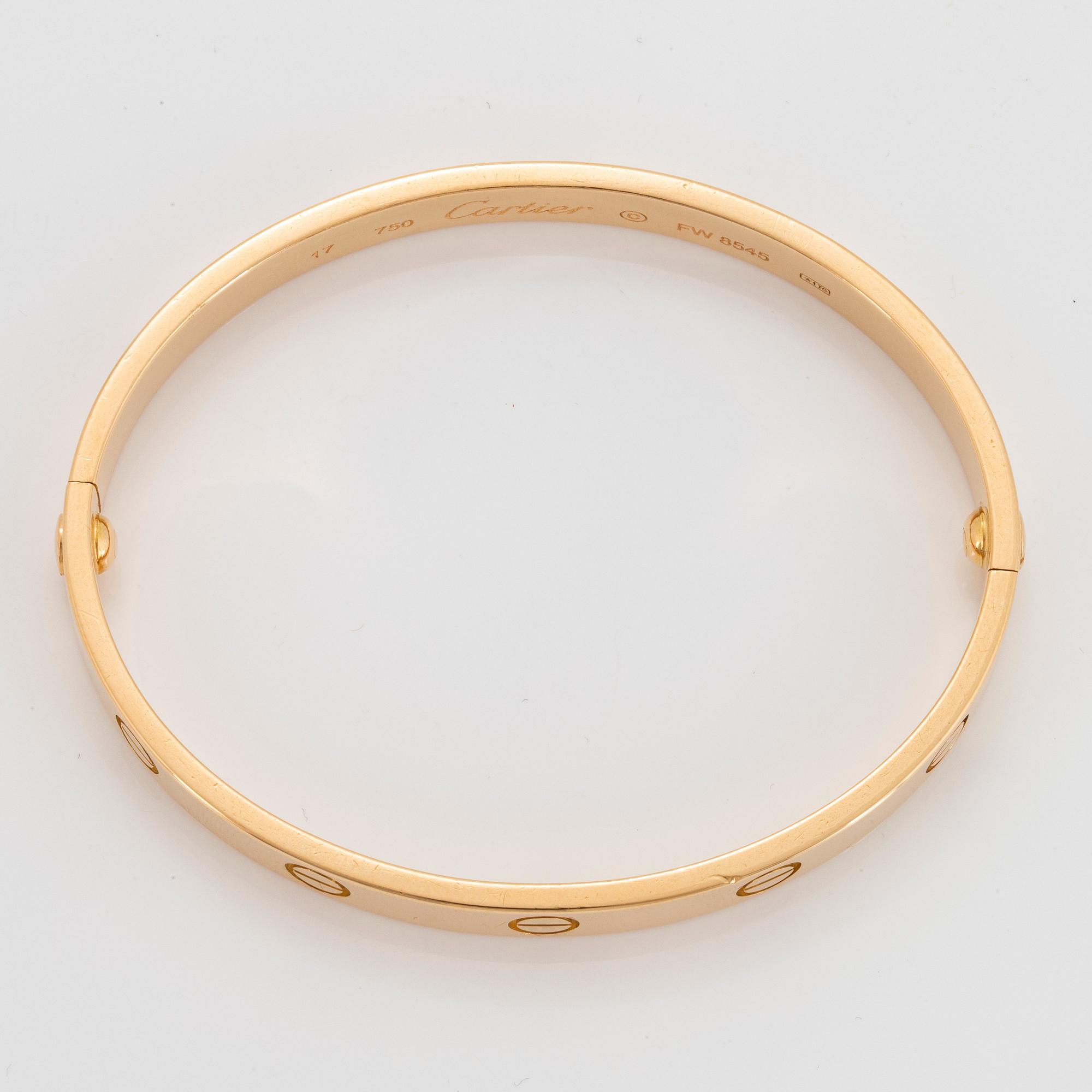 A Cartier bracelet "Love".