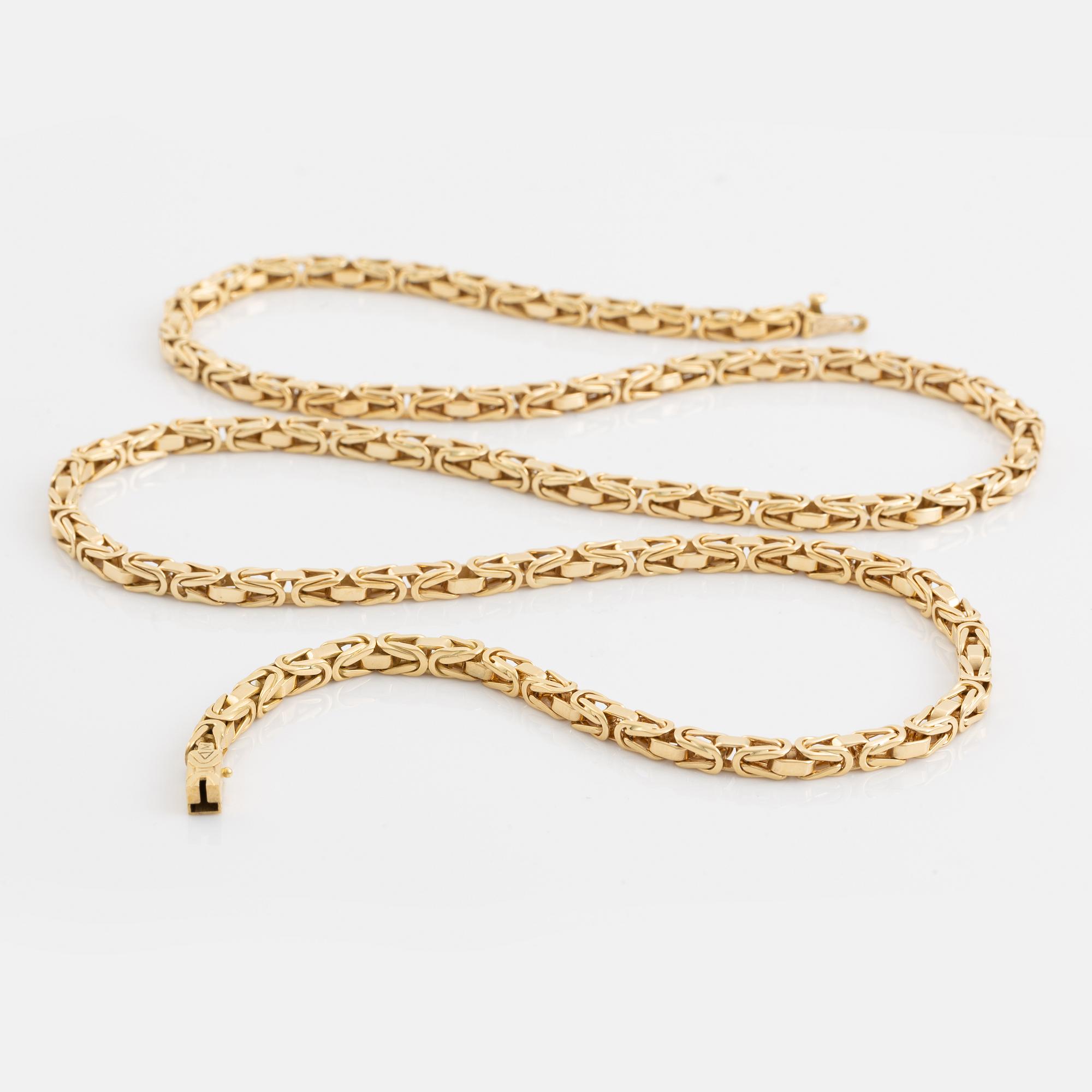 Meister collier 18K guld.