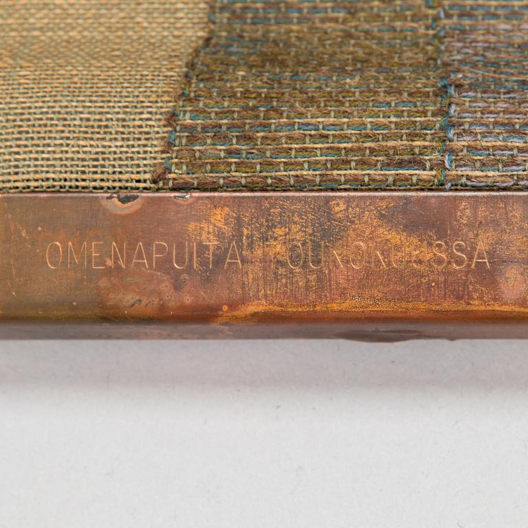 Viena Mertsalmi, translucent weaving, signed and dated -80.