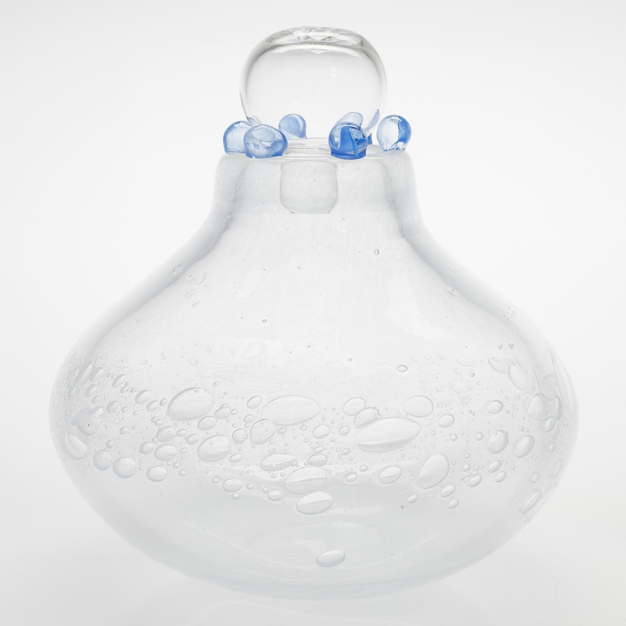 Tiina Nordström, an art glass signed Tiina Nordström, Iittala 1996.