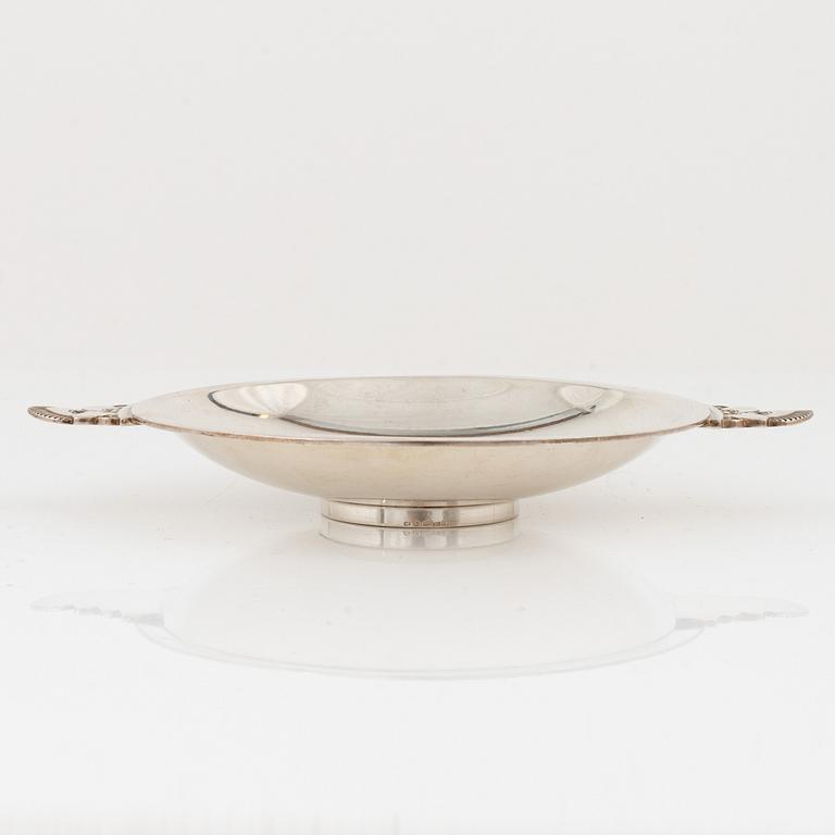 Gundorph Albertus, fat, sterling silver, modell "Cactus" 629, Firma Georg Jensen, 1930-/40-tal.