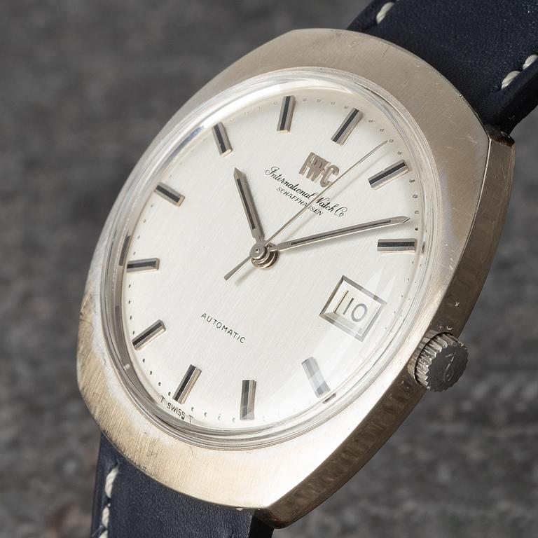 IWC, International Watch Co, "White gold case", ca 1970.