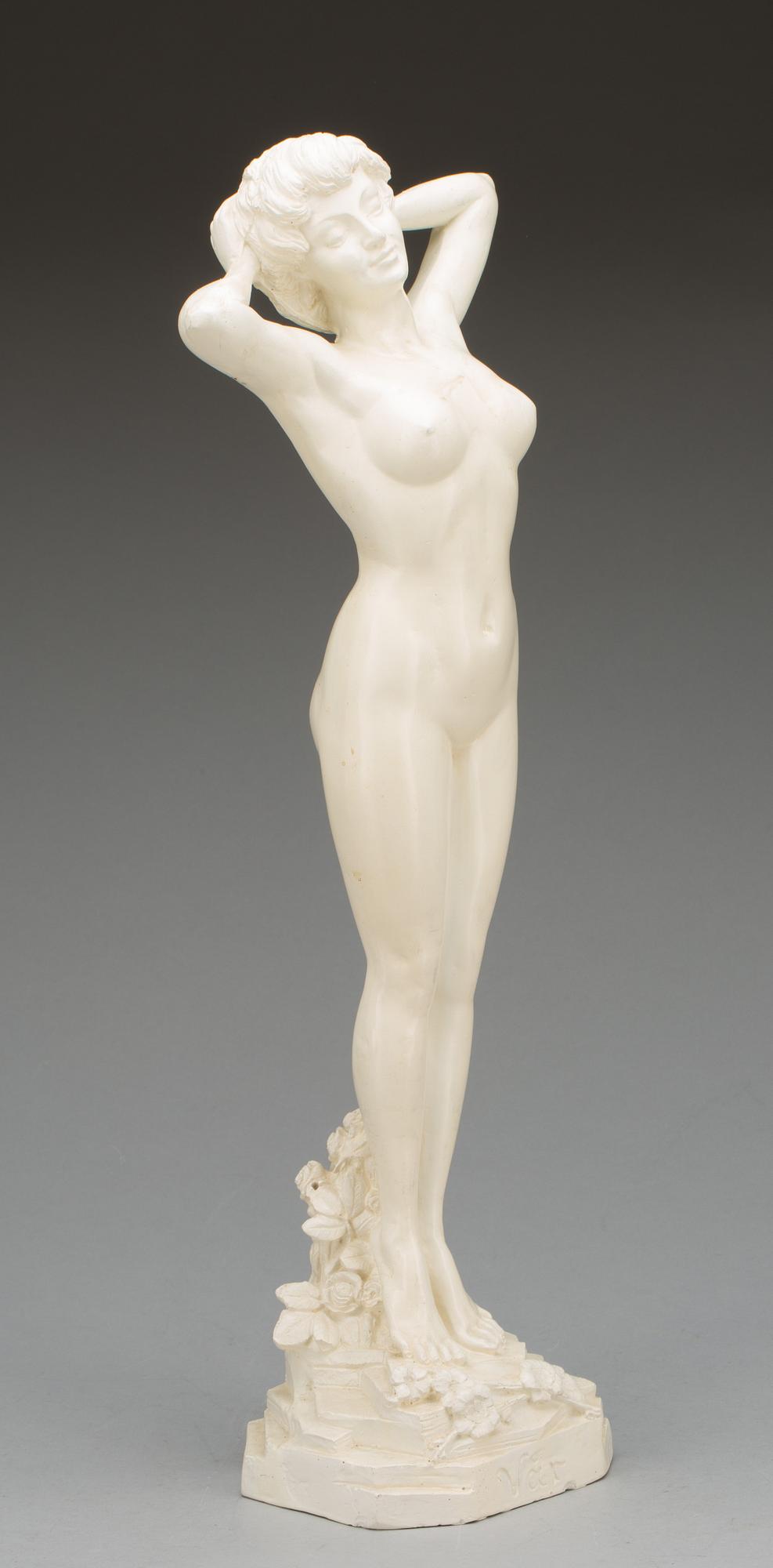 SKULPTUR, gjutmassa, signerad "G Ruggeri", 1900-talets andra hälft.