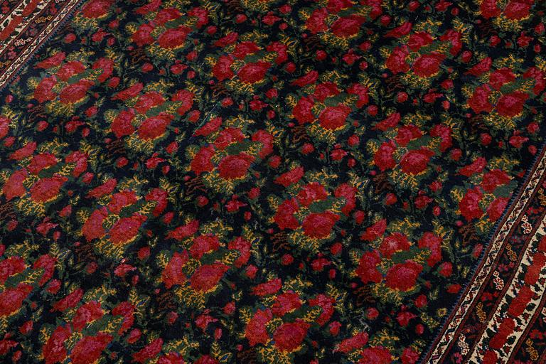 An antique Bidjar carpet, West Persia, c. 191 x 143 cm.