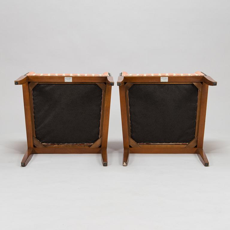 Eliel Saarinen, a late 20th-century 5-piece 'Saarinen house' furniture suite, Adelta oy, Finland.