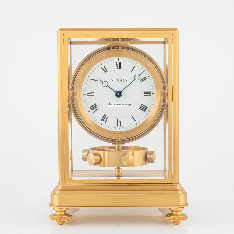 Jaeger LeCoultre, an Atmos table clock.