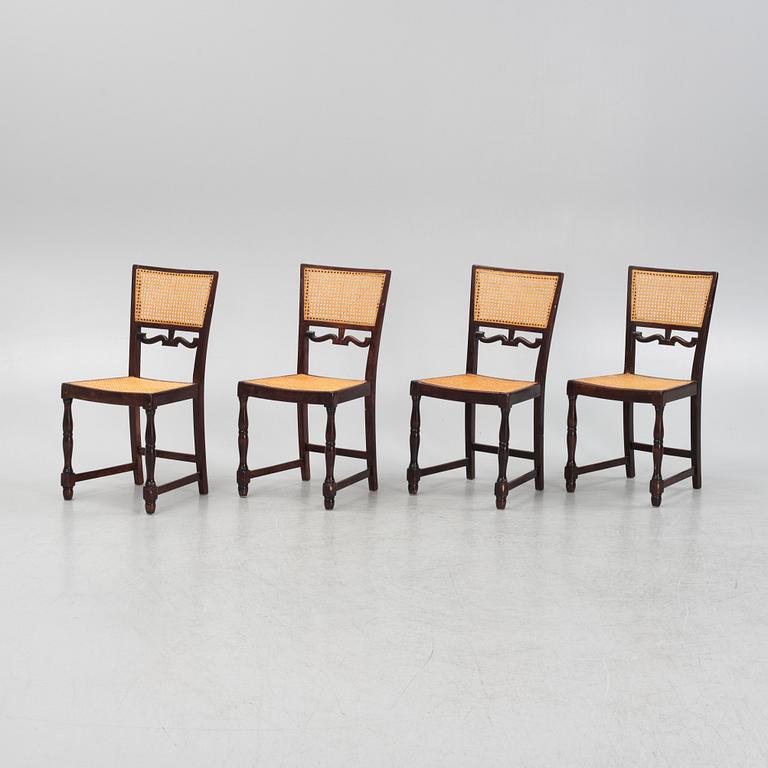 Four Chairs from Nordiska Kompaniet, 1923.