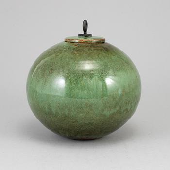 ANJA NOTINI, a earthenware 'Circle' urn, 1990's.