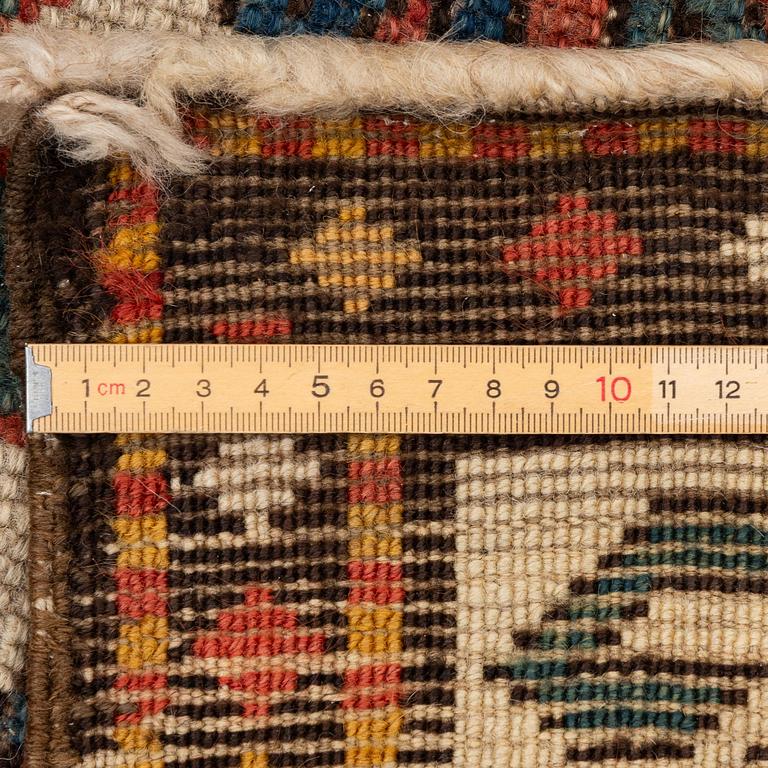 An antique Kazak rug, south Caucasus, c. 163 x 112 cm.