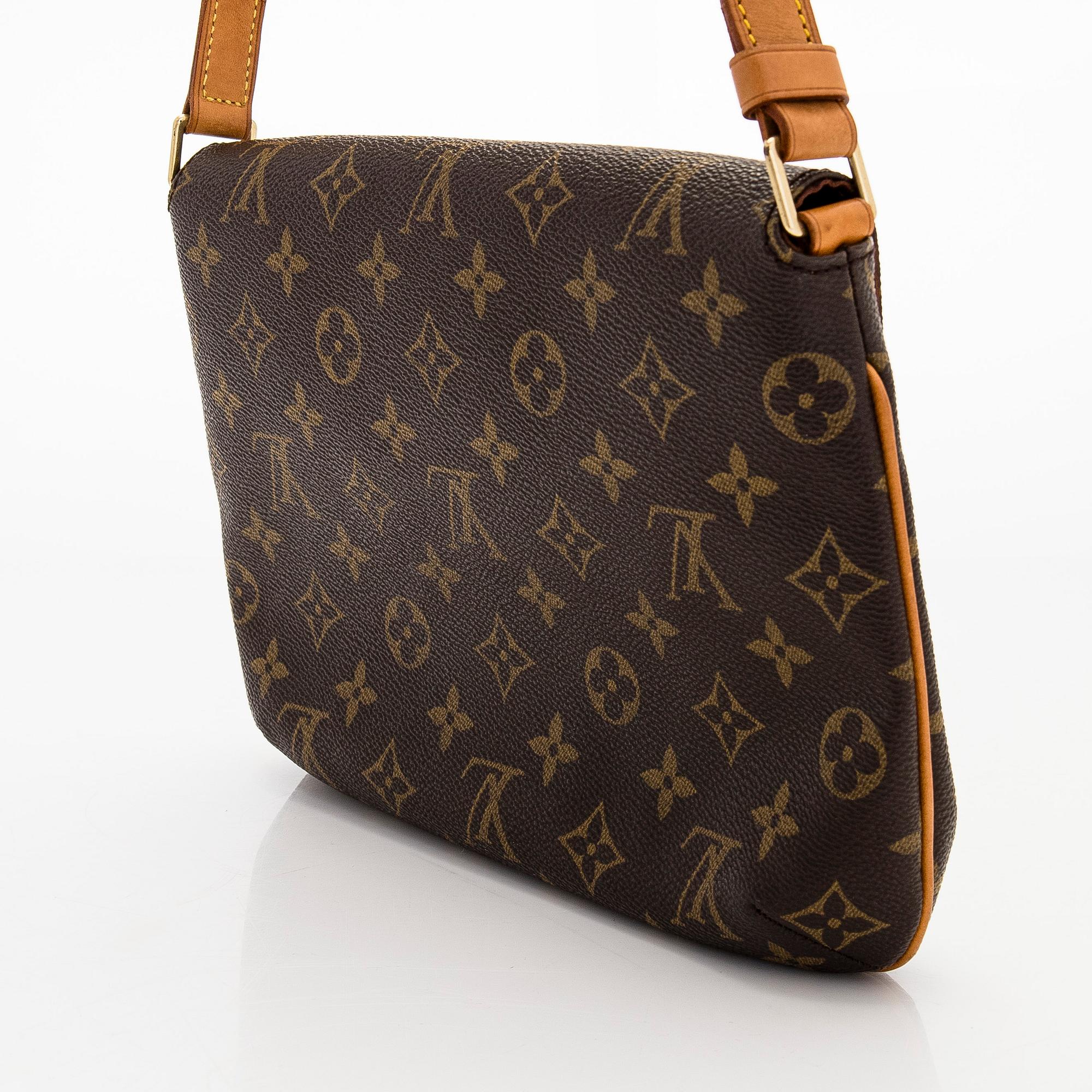 Louis Vuitton, a Monogram Canvas 'Musette Tango' bag.