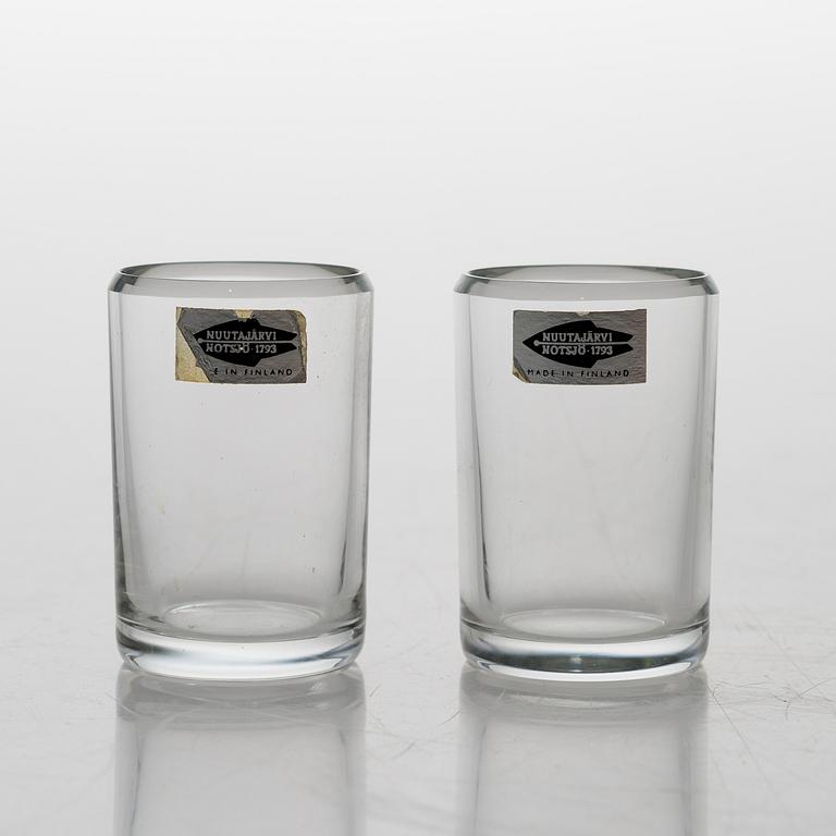 KAJ FRANCK, A LIQUOR BOX, 'Napakymppi' (Bull's-eye) for Nuutajärvi 1961-1968.