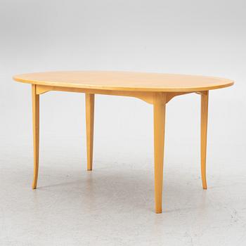 Carl Malmsten, coffee table, "Ovalen", Åfors.