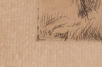 Anders Zorn, "Ett brev".