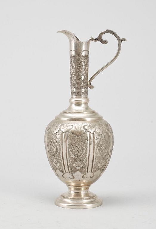 KAFAFF, silver, Ryssland, otydlig stadsstämpel, omkr sekelskiftet 1900. Vikt 251 g.