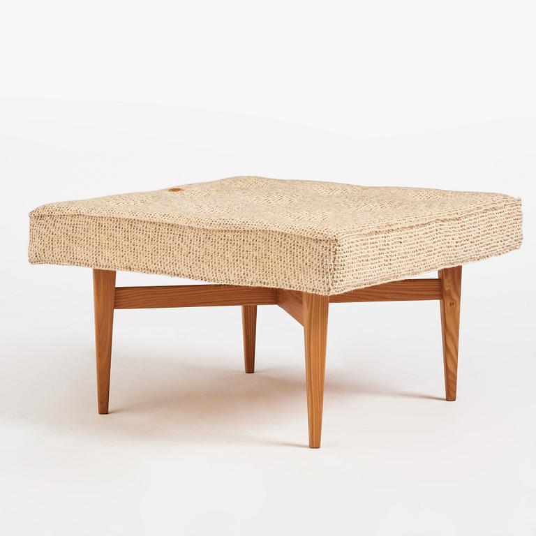 Bruno Mathsson, a rare stool, Firma Karl Mathsson, Värnamo, Sweden, 1965.