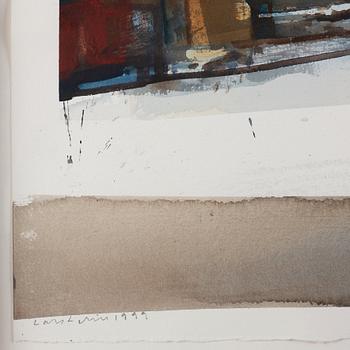 Lars Lerin, "Oslo Natt I".