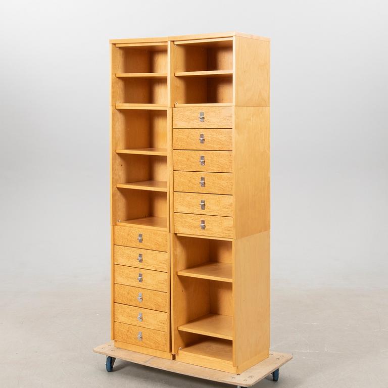 Bror Boije shelving system 6 dlr "Flexi" Horred late 20th century.