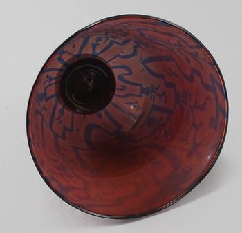 VAS, graalglas, Edvard Hald, Orrefors, 1926.
