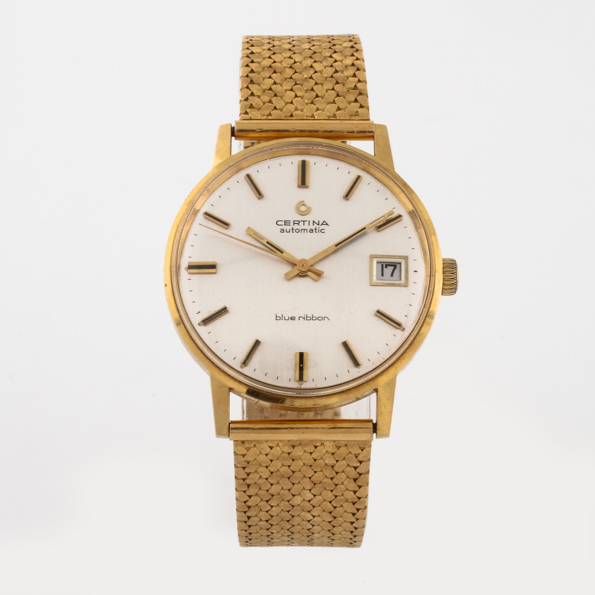 CERTINA Blue Ribbon wristwatch 35 mm. Bukowskis