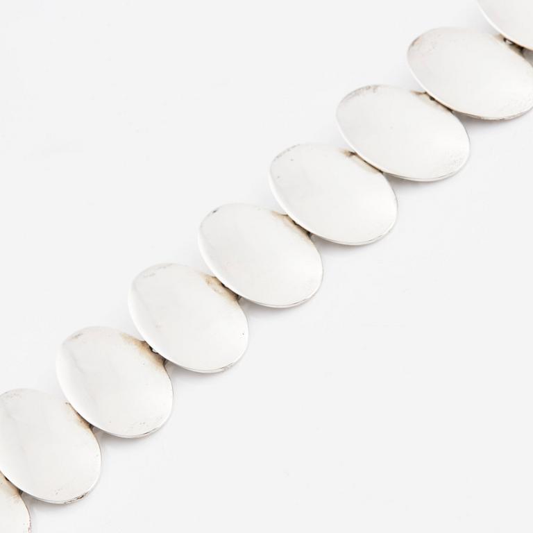 Niels Erik From, collier sterlingsilver, Danmark.