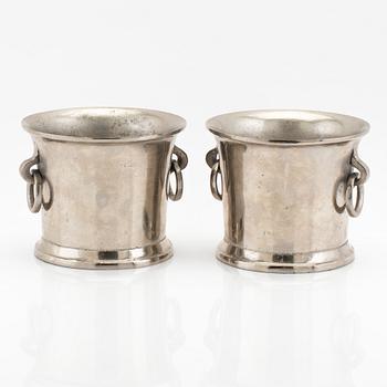 Wine coolers, a pair, 21st century.