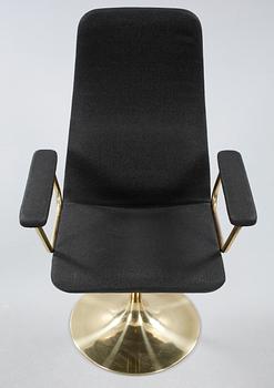 Four armchairs, model Viggen, deigned by Börje Johanson for Johanson Design, late 20th / early 21st century.