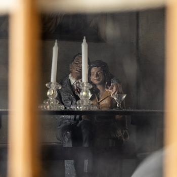 Göran Josephzohn, house model, depicting Wittrock's tower, Djurgården, Stockholm.