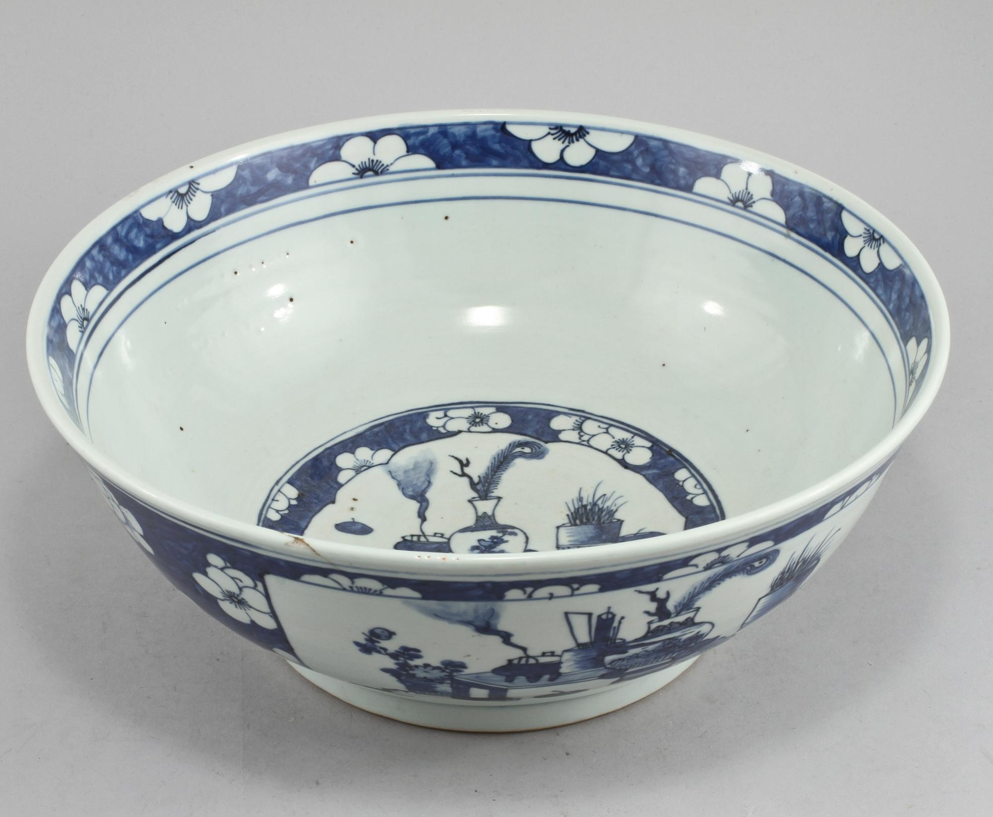 SKÅL, porslin, Kina, 1800-tal.