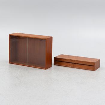 Poul Cadovius, shelving system, "Royal System", Denmark, second half of the 20th century.