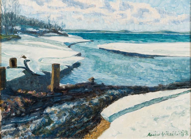 REINO VIIRILÄ, oil on canvas, signed and dated -82.