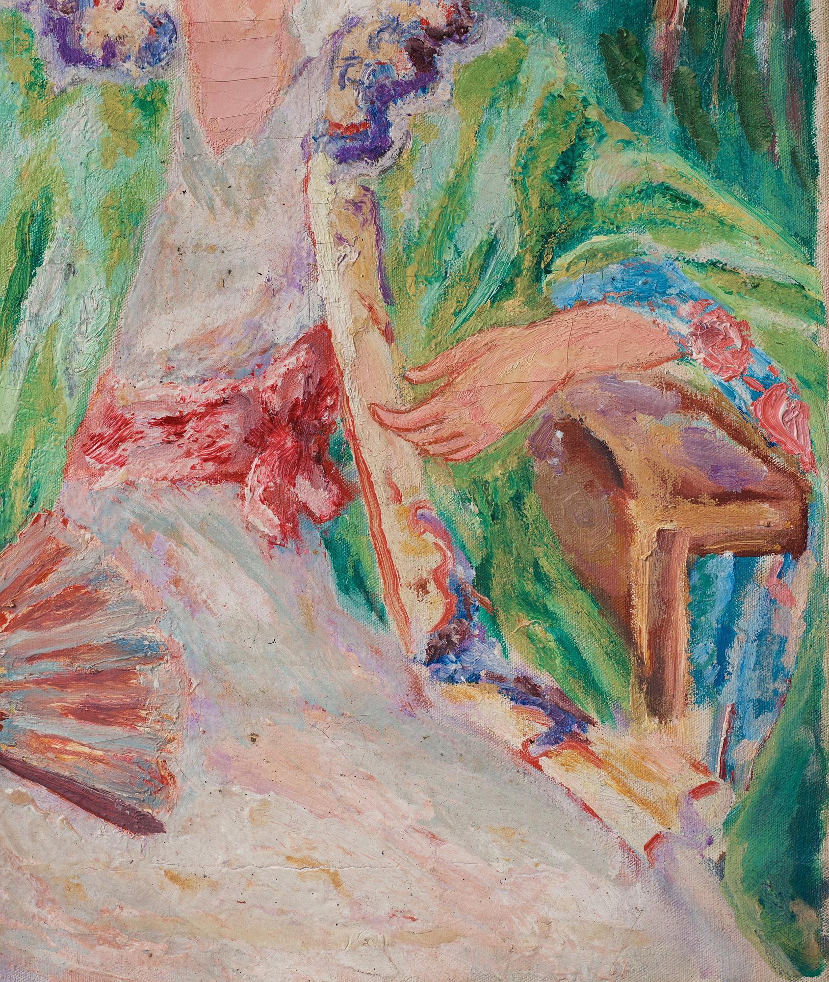 Nils von Dardel, Portrait of Nita Wallenberg.