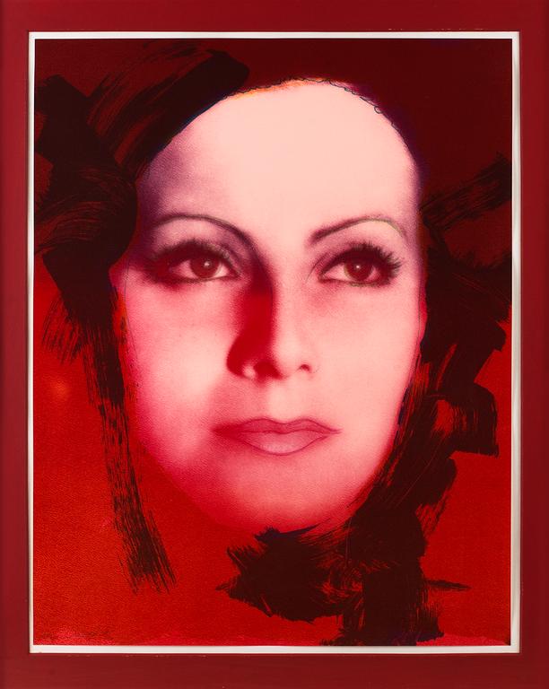 Rupert Jasen Smith (Andy Warhol), "The kiss", from: "Garbo".