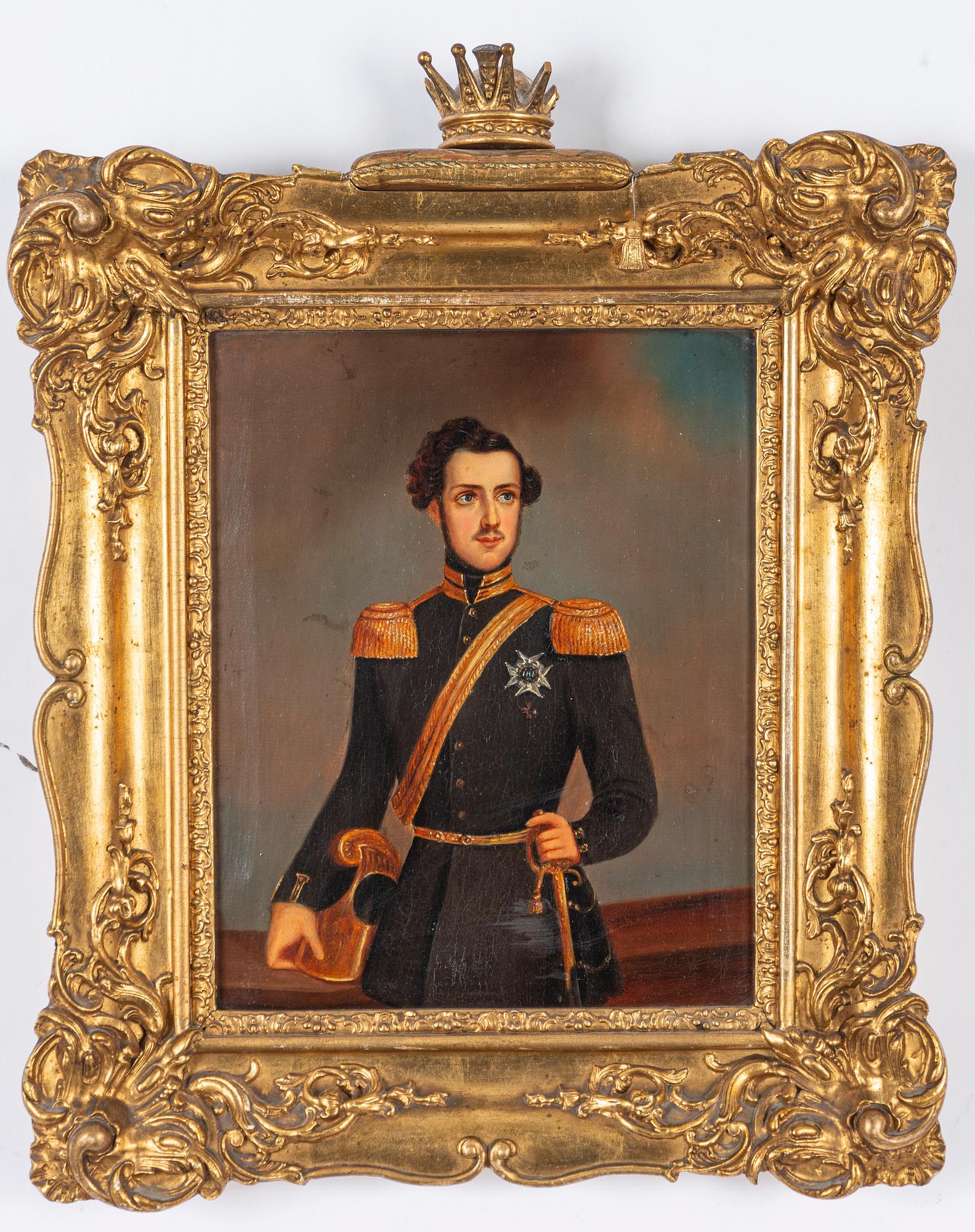 Friedrich Dürck, hans krets, "Prins Gustav" (Sångarprinsen) (1827-1852).