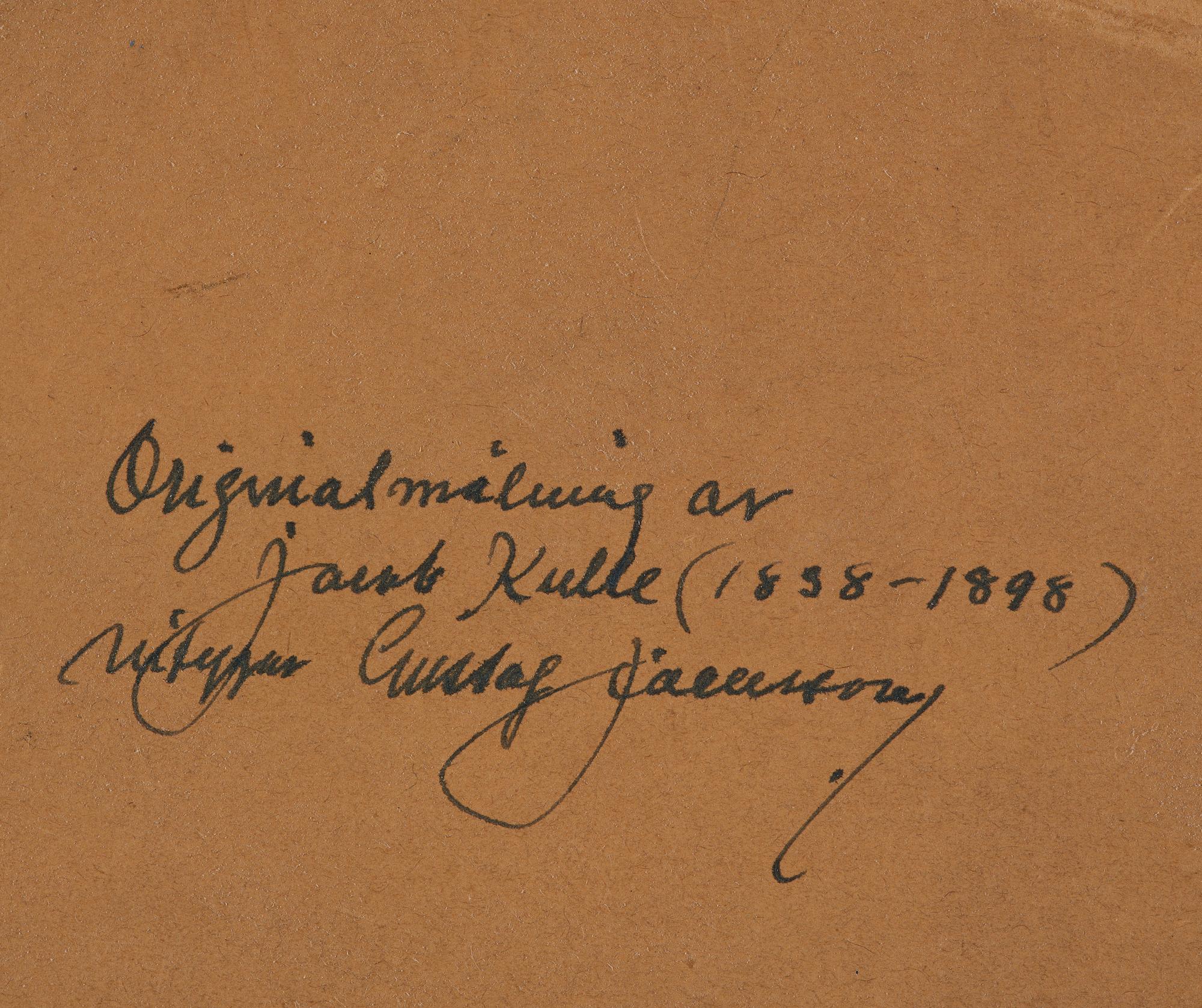 Jakob Kulle, På gården.