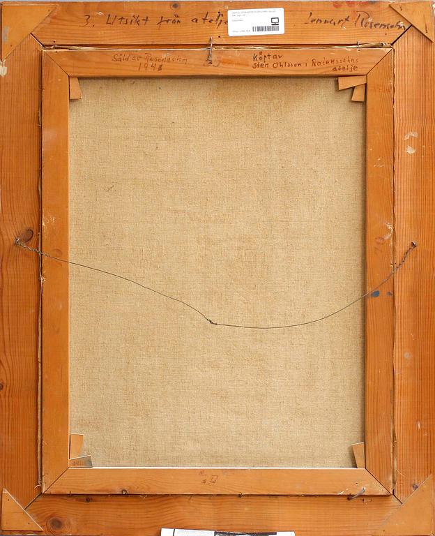 LENNART ROSENSOHN, olja på duk, sign.