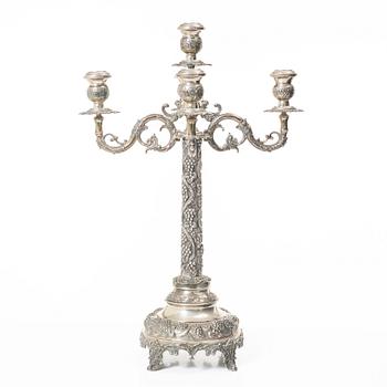 Kandelaber, silver, 1900-tal.