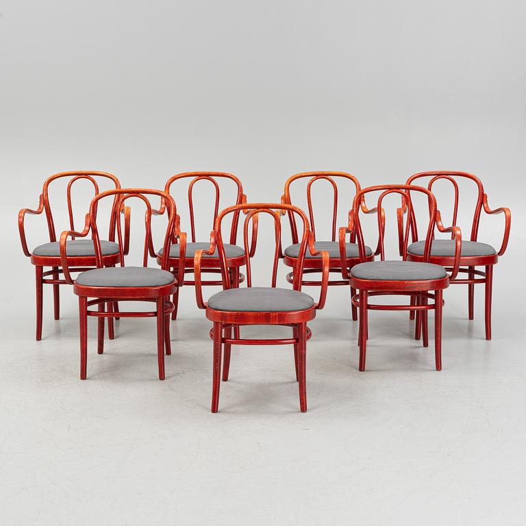 Karmstolar, 7 st, "Wien", Gemla, 1900-tales andra hälft.