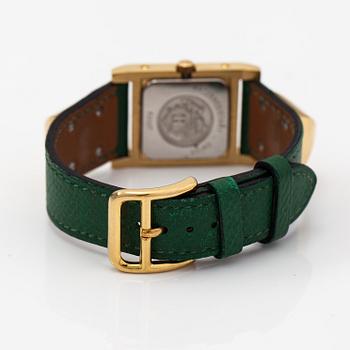 Hermès, Medor, armbandsur, 23 x 23 mm.