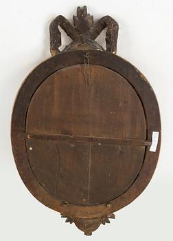 A late 18th century Gustavian mirror sconce.
