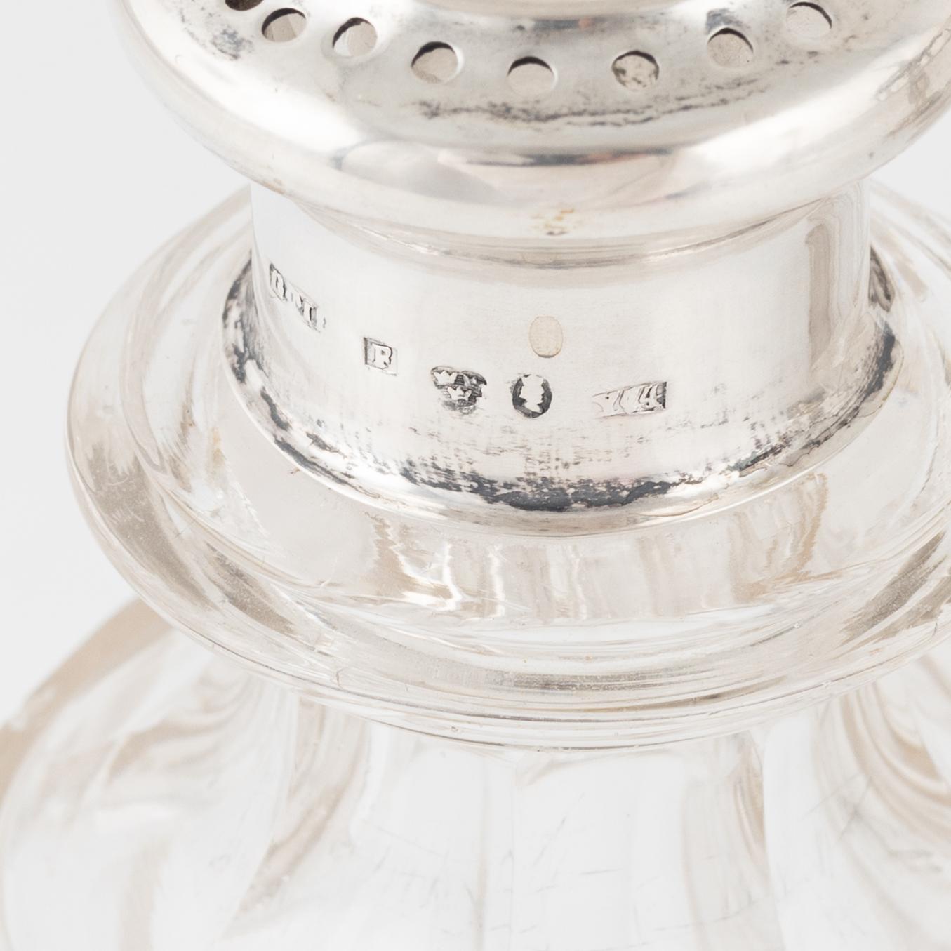 Gustaf Möllenborg, borssurtout, silver, nyrokoko, Stockholm, 1853.