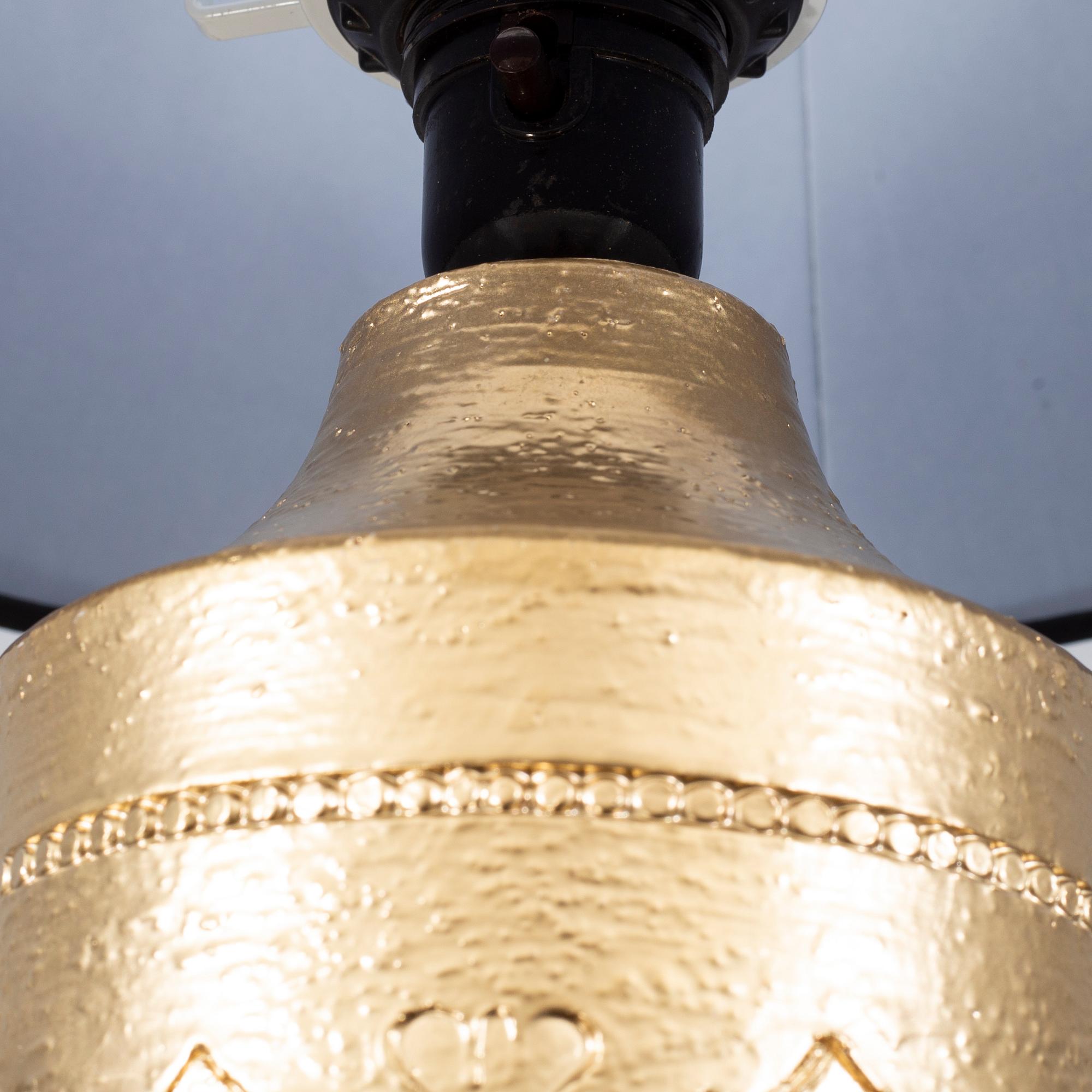 A pair of table lamps from Bitossi, Italy.