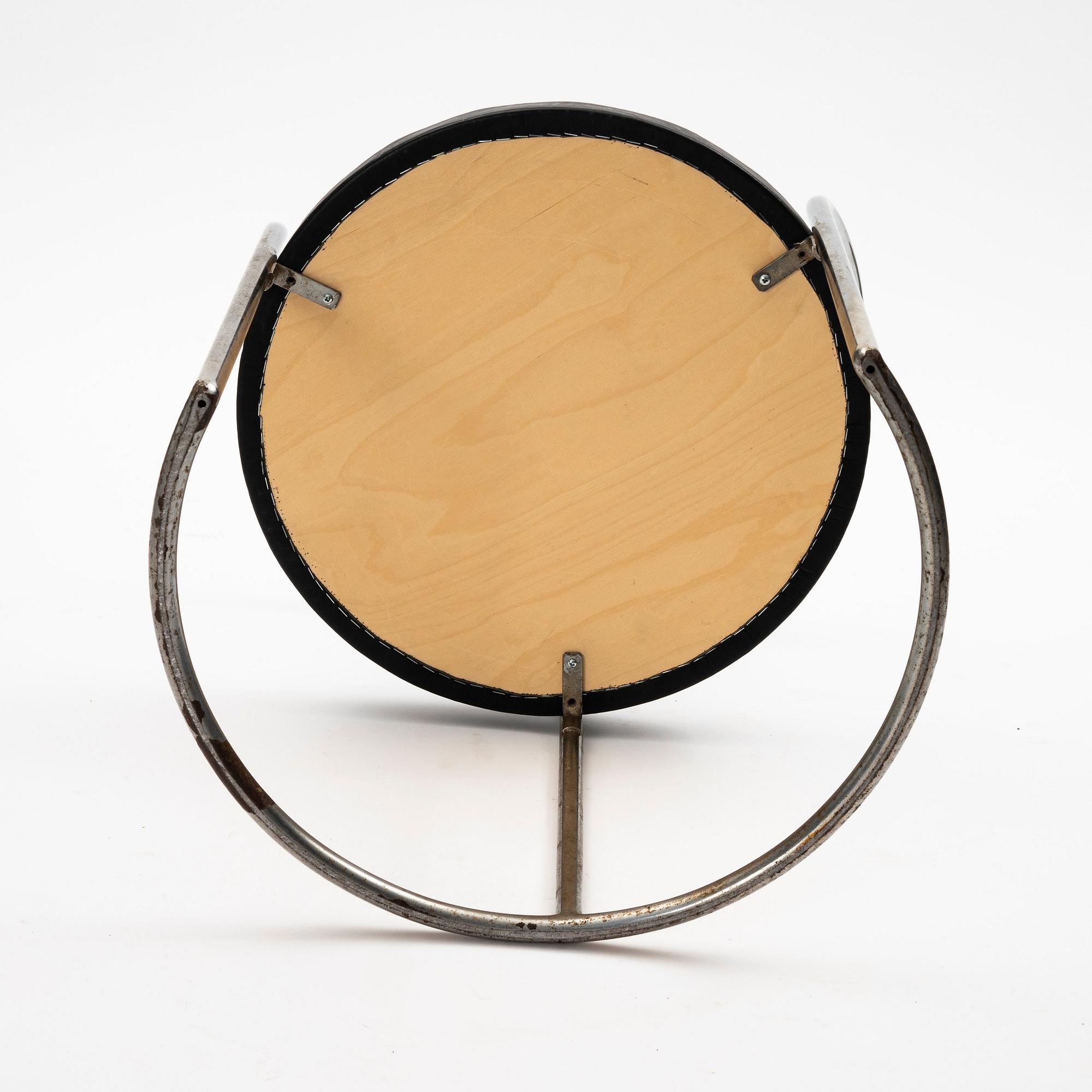 Eskil Sundahl & Erik Lund, a tubular steel chair, KF (Kooperativa Förbundet - The Swedish Cooperative Federation), 1930s.